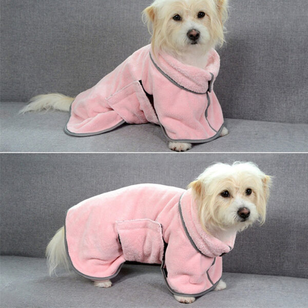 Quick-drying Pet Absorbent Towel Dog Bathrobe Pet Dog Bath Towel For Dogs Cats Microfiber Absorbent Pet Drying Towel Pet Supplies Pet Products - Image 3