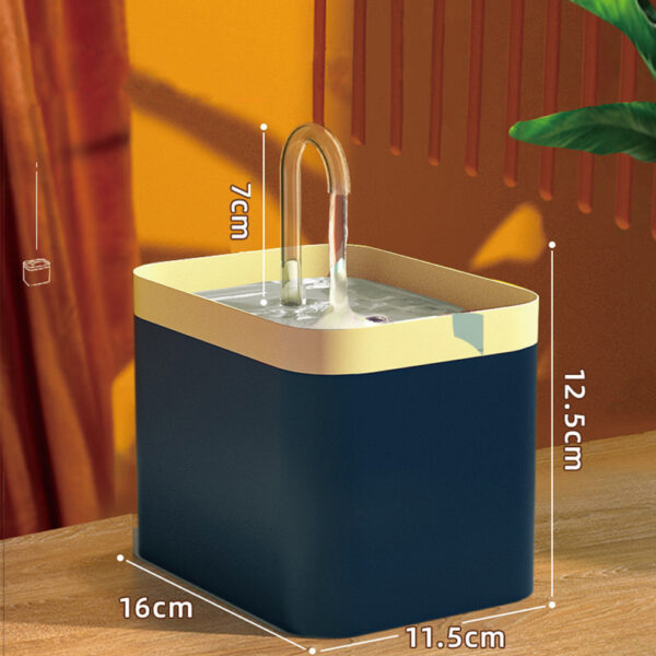 Automatic Cat Water Fountain Auto Filter USB Electric Mute Cat Drinker Bowl 1.5L Recirculate Filtring Drinker For Cats Pet Water Dispenser - Image 6