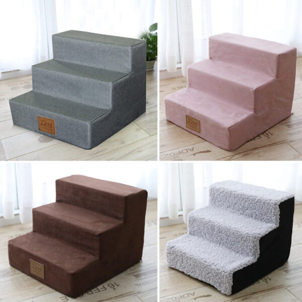 Pet Dog Stairs Climbing Sponge Steps To Bed Climbing Ladder - Image 4