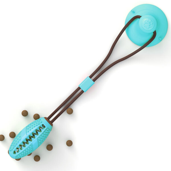 Dog Toys Silicon Suction Cup Tug Interactive Dog Ball Toy For Pet Chew Bite Tooth Cleaning Toothbrush Feeding Pet Supplies - Image 6