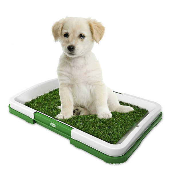 Dog Cleaning Tool Grid Lawn Flat Toilet Dog Potty - Image 2