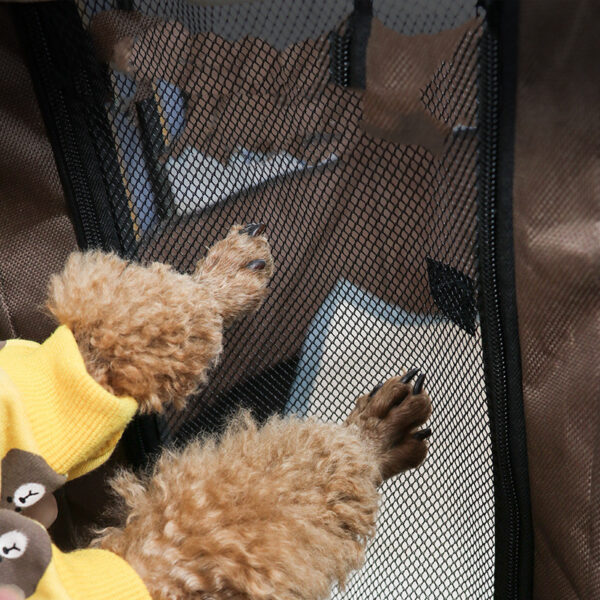 Removable Pet House Oxford Cloth Crate Room Playing Exercise Breeding Delivery Room - Image 7