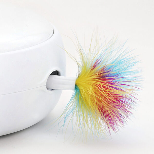 Electric cat toy smart funny cat stick donut automatic turntable - Image 5