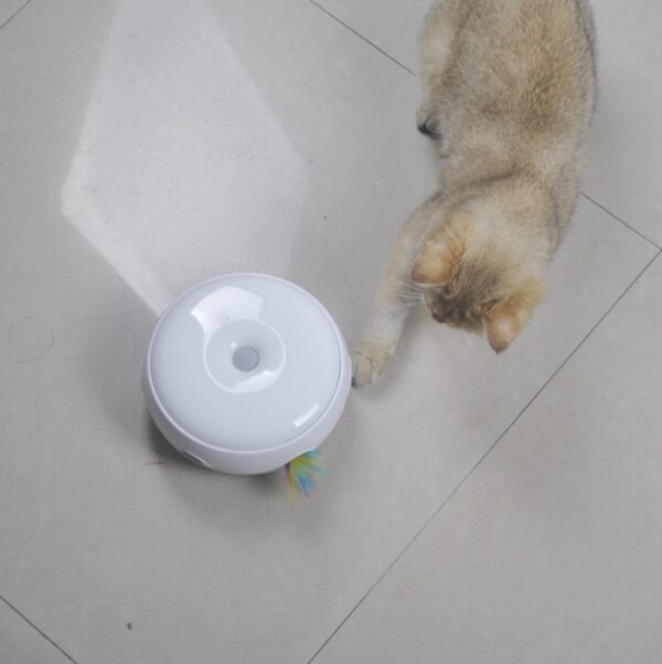 Electric cat toy smart funny cat stick donut automatic turntable - Image 8