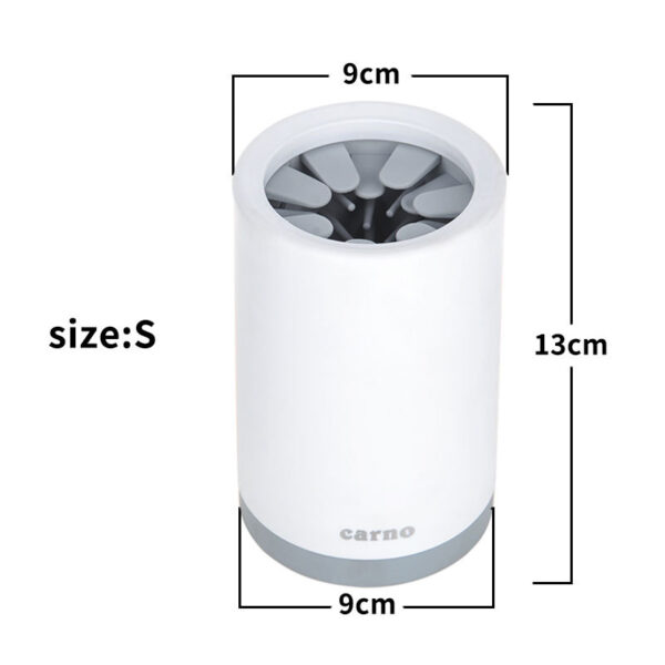 Portable Pet Paw Cleaner Cup Soft Silicone Comb - Image 6