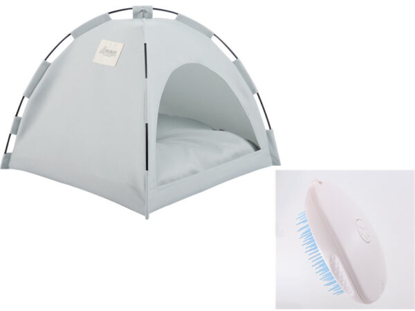 Cat Tent Cooling Mat  Dog House Pet Sofa Camping Dog Bed With Cushion For Dog Kennel Indoor Cat Nest Cat Bed Pets Products - Image 7
