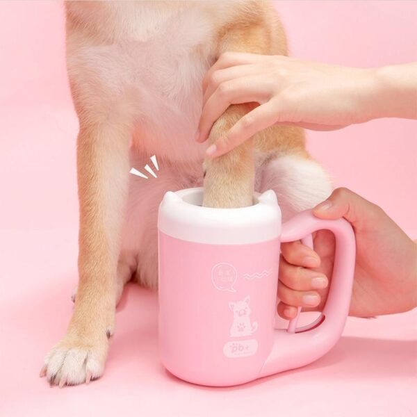 Pet Cat Dog Foot Clean Cup Cleaning Tool Silicone Washing Brush Paw Washer - Image 3