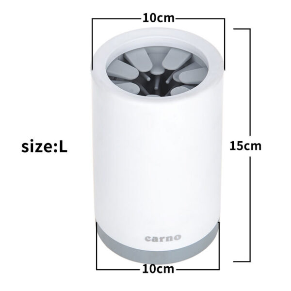 Portable Pet Paw Cleaner Cup Soft Silicone Comb - Image 5