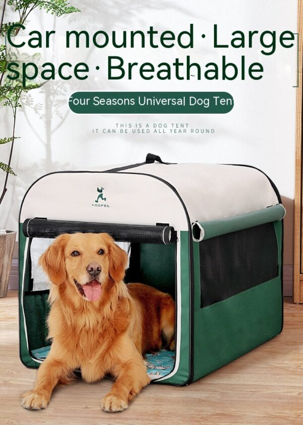 Dog Kennel Warm Large House Winter Cage Indoor Outdoor House - Image 8