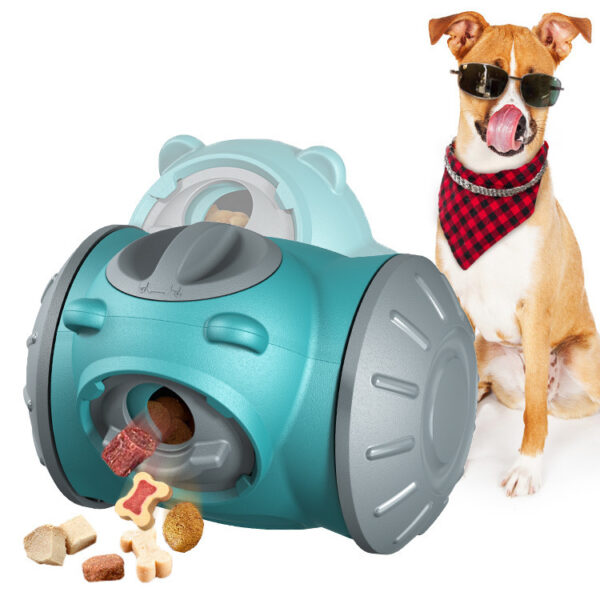 Dog Tumbler Toys Increases Pet IQ Interactive Slow Feeder For Small Medium Dogs Cat Training Balance Car Feeder Pet Toy Pet Products - Image 5