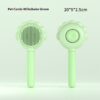 2 In 1 Self Cleaning Dog Brush Comb With Spray Pets Grooming Hair Remover Combs Brush Floating Hair Pet Grooming Brush Pet Products - Image 10