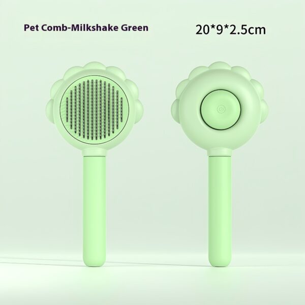 2 In 1 Self Cleaning Dog Brush Comb With Spray Pets Grooming Hair Remover Combs Brush Floating Hair Pet Grooming Brush Pet Products - Image 10
