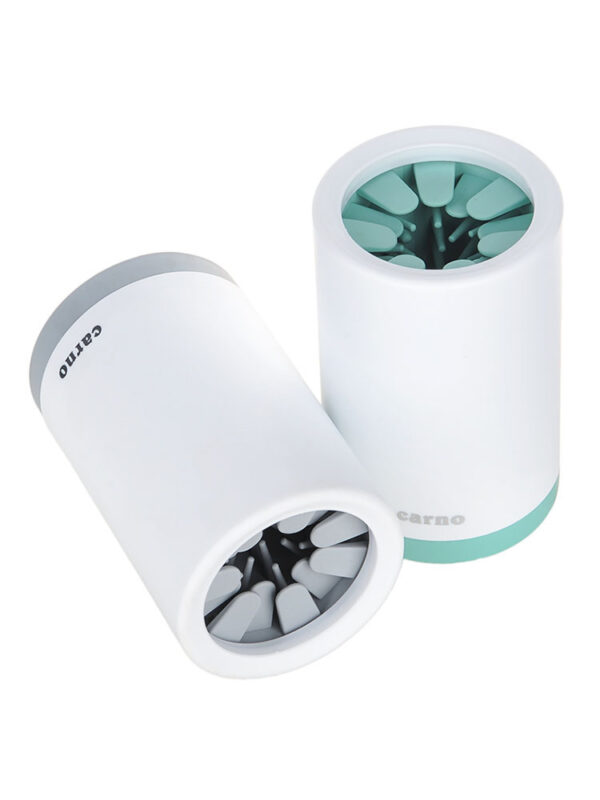Portable Pet Paw Cleaner Cup Soft Silicone Comb - Image 2