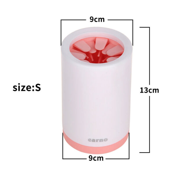 Portable Pet Paw Cleaner Cup Soft Silicone Comb - Image 8