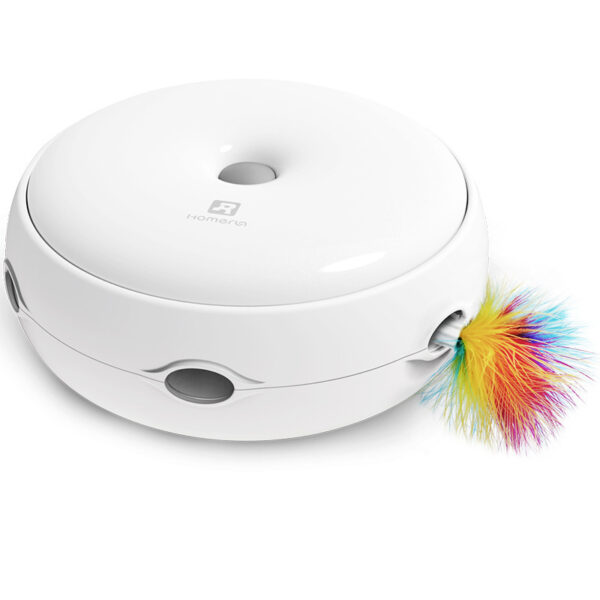 Electric cat toy smart funny cat stick donut automatic turntable - Image 2