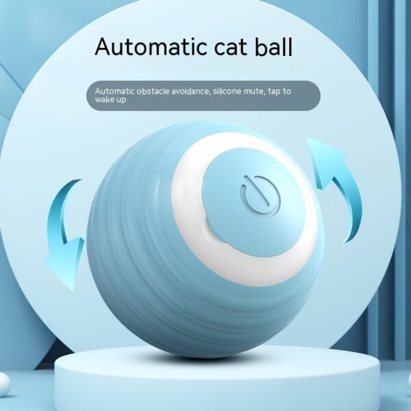 Automatic Moving Bouncing Rolling Ball Smart Cat Toy Ball Self-Moving Kitten Toy For Indoor Cat Kitten - Image 2