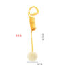 Cat Toy Self-Hi Sucker Spring Rabbit Hair Ball Interactive Play Pet Supplies Interactive Toys - Image 5