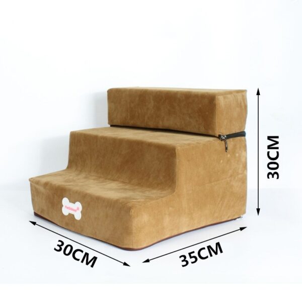 Pet Stairs Steps Cat And Dog Climb Stairs 3 Stairs Pet Bed Stairs - Image 4