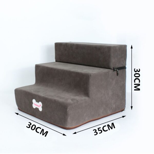 Pet Stairs Steps Cat And Dog Climb Stairs 3 Stairs Pet Bed Stairs - Image 3