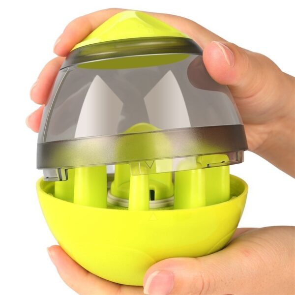 Dog Food Balls Tumbler Pet Puppy Feeder Dispenser Bowl Toy Leak Food Interactive Pet Tumbler Feeder Food Automatic Dispenser Bowl Interactive Balls - Image 3