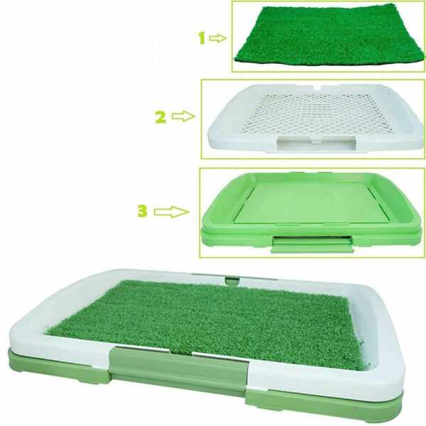 Dog Cleaning Tool Grid Lawn Flat Toilet Dog Potty - Image 3
