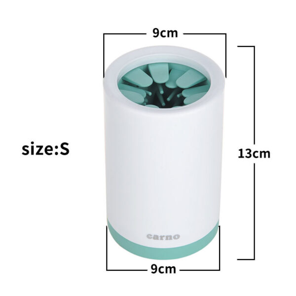 Portable Pet Paw Cleaner Cup Soft Silicone Comb - Image 4