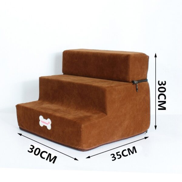 Pet Stairs Steps Cat And Dog Climb Stairs 3 Stairs Pet Bed Stairs - Image 5
