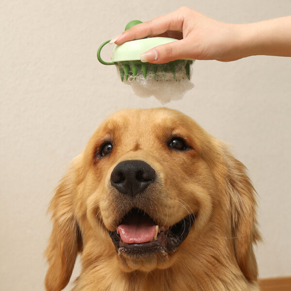 Soft Silicone Pets Hair Remover Comb Handheld Bath Shower Hair Shampoo Massage Brush For Dogs Cats Cleaning Tools Pet Products - Image 3