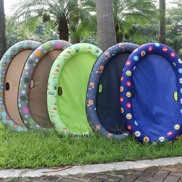 Dog Swimming Pool Inflatable Hammock Pets Pool Floating Bed Spring Summer Swimming Ring - Image 3