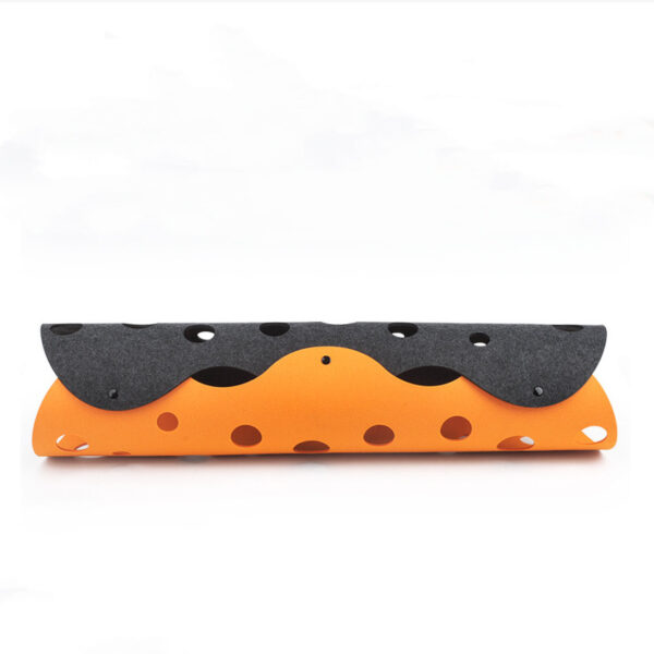 Cat Tunnel Cat Toy Felt Pom Splicing Deformable Kitten Nest Collapsible Tube House Tunnel Interactive Pet Toy Cat Accessories - Image 6