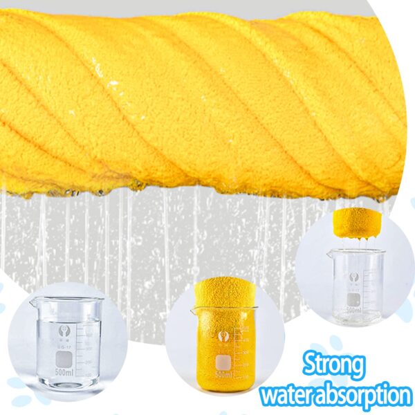 Dog Towels For Drying Dogs Drying Towel Dog Bath Towel, Quick-drying Pet Dog And Cat Towels Soft Fiber Towels Robe Super Absorbent Quick Drying Soft Microfiber Pet Towel For Dogs, Cats Yellow - Image 4