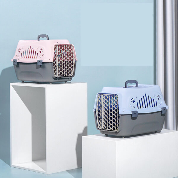 Cat Air Box Large Dog Cage Small and Medium-sized Dog Outing Carrying Bag - Image 2