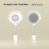 2 In 1 Self Cleaning Dog Brush Comb With Spray Pets Grooming Hair Remover Combs Brush Floating Hair Pet Grooming Brush Pet Products - Image 8