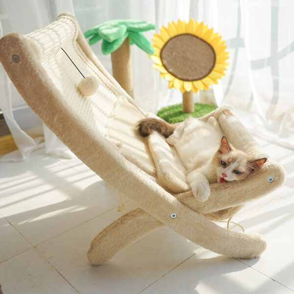 Pet Cat Sofa Bed Sunbathing Chair - Image 4