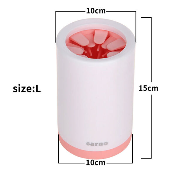 Portable Pet Paw Cleaner Cup Soft Silicone Comb - Image 7
