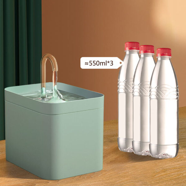 Automatic Cat Water Fountain Auto Filter USB Electric Mute Cat Drinker Bowl 1.5L Recirculate Filtring Drinker For Cats Pet Water Dispenser - Image 4