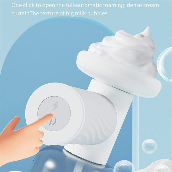 Automatic Foaming Dog Cat Bath Brush Dog Shampoo Brush With Soap Dispenser Electric Pet Grooming Massage Brush Pet Bath Brush Scrubber Comb For Dog Cat Pet Products - Image 7
