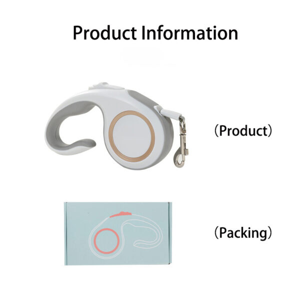 Automatic Explore Retractable Dog Leash Pet Traction Rope 5M Dog Retractable Traction Rope Dog Leash Cat Puppy Harness Belt Automatic Flexible Small Medium Dogs Pet Products - Image 6