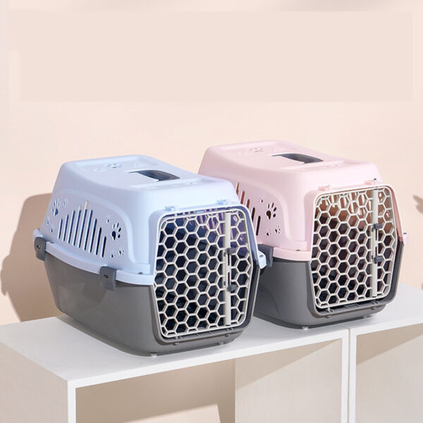 Cat Air Box Large Dog Cage Small and Medium-sized Dog Outing Carrying Bag - Image 3