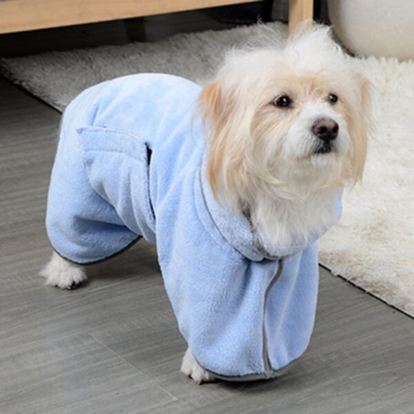 Quick-drying Pet Absorbent Towel Dog Bathrobe Pet Dog Bath Towel For Dogs Cats Microfiber Absorbent Pet Drying Towel Pet Supplies Pet Products - Image 5