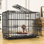 Dog Pet Cage Folding Encryption Bold