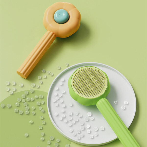 Sunflower Shape Pet Comb Cat Comb - Image 3