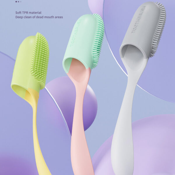 Dog Tooth Cleaning Brush Care Finger Wrap Cat Dog Oral Cleaning Toothbrush Tool Silicone Dog Cat Finger Toothbrush Supplies Pet Products - Image 3