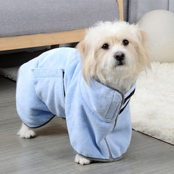 Quick-drying Pet Absorbent Towel Dog Bathrobe Pet Dog Bath Towel For Dogs Cats Microfiber Absorbent Pet Drying Towel Pet Supplies Pet Products - Image 4