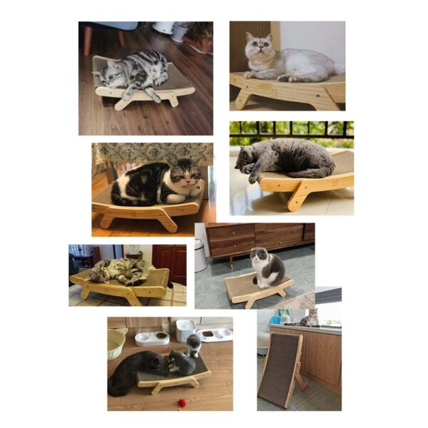 Deformation Cat Bed Vertical Corrugated Paper Grinding Claw Toy Replaceable Core Pet Products - Image 7