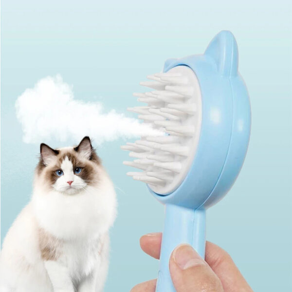 Hair Cleaning Brush With Mist Multifunctional Cat Grooming Brush Rechargeable Self Cleaning Slicker Brush For Pets Dogs & Catsb Pet Products - Image 7