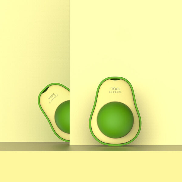 Avocado Cat Mint Multifunctional Catnip Toy 360 Rotating Self-healing Artifact Pet Supplies - Image 7