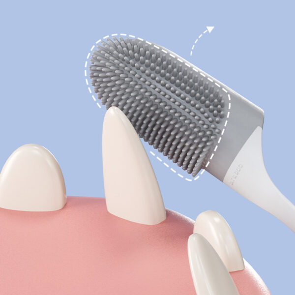 Dog Tooth Cleaning Brush Care Finger Wrap Cat Dog Oral Cleaning Toothbrush Tool Silicone Dog Cat Finger Toothbrush Supplies Pet Products - Image 5