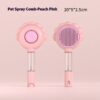 2 In 1 Self Cleaning Dog Brush Comb With Spray Pets Grooming Hair Remover Combs Brush Floating Hair Pet Grooming Brush Pet Products - Image 9